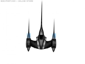 naboo royal n 1 starfighter 3D मॉडल