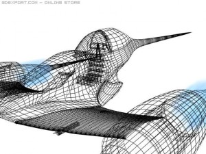 naboo royal n 1 starfighter 3D मॉडल