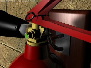 fire extinguisher Modello 3D