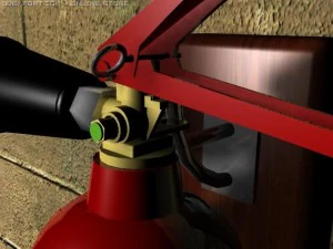 fire extinguisher 3D Model