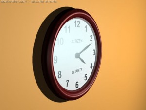 clock Model 3D