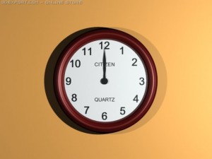 clock 3Dモデル