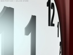 clock 3Dモデル