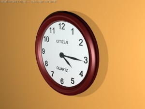 clock 3Dモデル