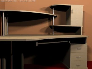 stolik komputerowy Model 3D