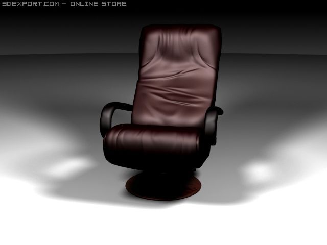 armchair 3Dモデル .c4d .max .obj .3ds .fbx .stl .blend 