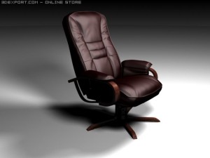armchair Modello 3D
