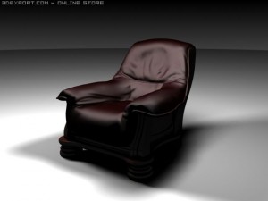 armchair Model 3D