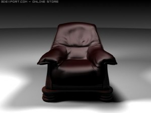 armchair Model 3D