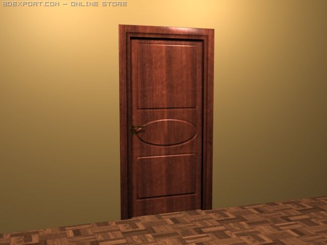 door2 3D Модель .c4d .max .obj .3ds .fbx .stl .blend