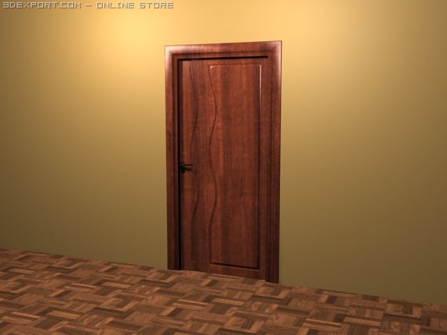 door3 3D Model .c4d .max .obj .3ds .fbx .stl .blend 