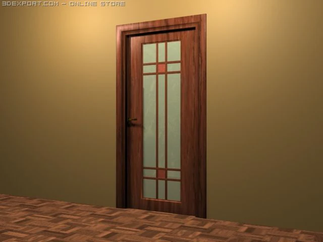 door8 3D Model .c4d .max .obj .3ds .fbx .stl .blend 