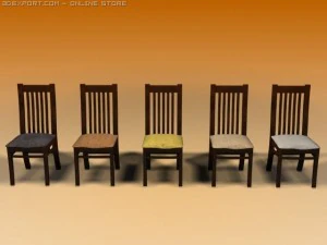 стулья2 3D Модель