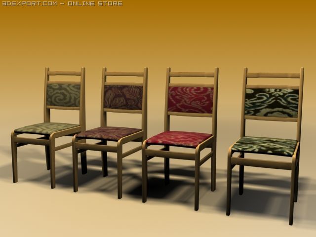 chairs4 Modèle 3D .c4d .max .obj .3ds .fbx .stl .blend 