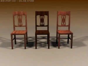 chairs 5 3D Model