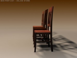 chairs 5 3D Model