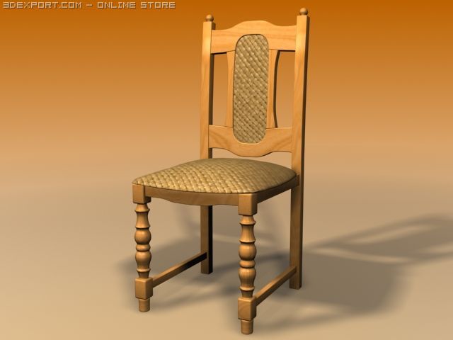 chair Modelo 3D .c4d .max .obj .3ds .fbx .stl .blend 