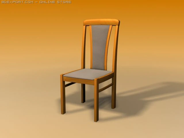 chair 3D Model .c4d .max .obj .3ds .fbx .stl .blend