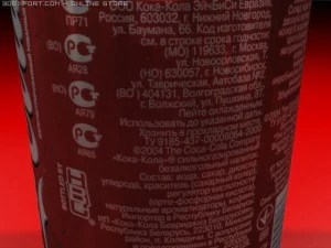 Кока-Кола 3D Модель