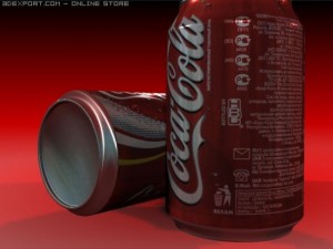 coca cola 3D Model