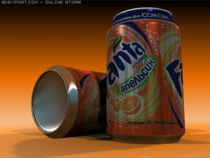 fanta 3Dモデル