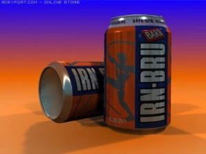 irn bru 3D Model