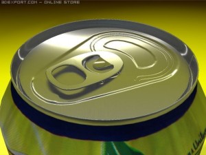 lipton ice tee lemon Modelo 3D