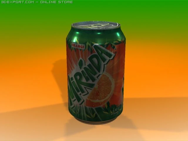 mirinda 3D Model .c4d .max .obj .3ds .fbx .stl .blend 