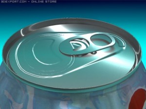 pepsi light Model 3D