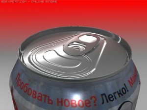 cola light 3D मॉडल