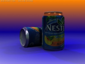 nestea bank 3Dモデル