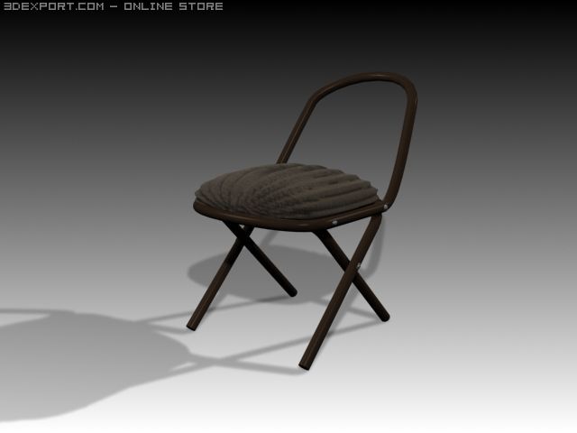 chair 3D 模型 .c4d .max .obj .3ds .fbx .stl .blend