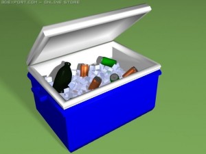 campsite scene Modelo 3D