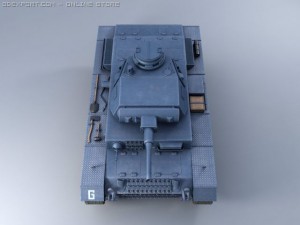 panzer iii ausf f 3D 모델