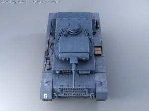 panzer iii ausf f 3D Model