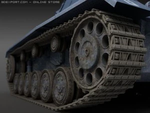 panzer iii ausf f 3D Model