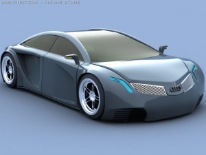 audi concept car 3D Модель