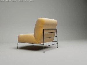 puf armchair 3D Model