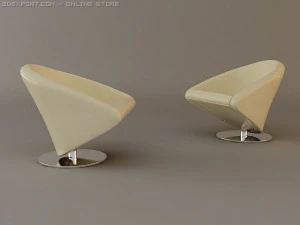 krzesło arcetipo Model 3D