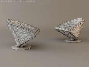 arketipo love chair 3D Model