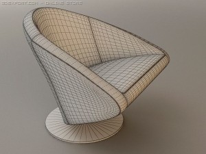 arketipo love chair 3D Model