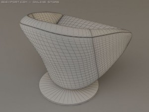 arketipo love chair 3D Model