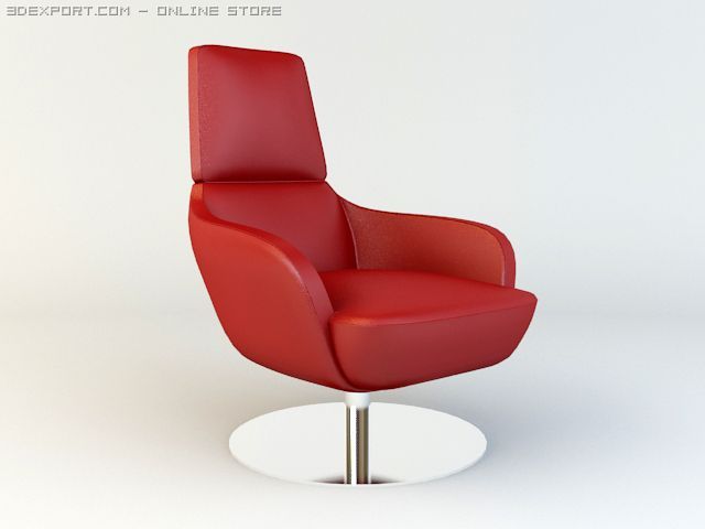 natuzzi chair model 2236 Modello 3D .c4d .max .obj .3ds .fbx .stl .blend