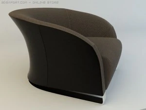 natuzzi chair model 2432 3D Model