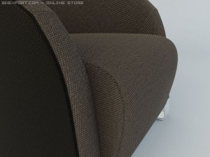natuzzi chair model 2432 3D Model