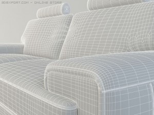 natuzzi dallas sofa 3D Model
