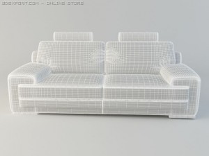 natuzzi dallas sofa 3D Model