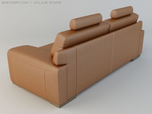 natuzzi dallas sofa 3D Model