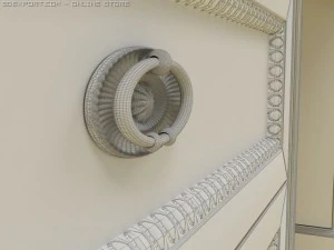 biurko ducca dellarovere Model 3D