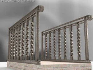 rail 3D Model